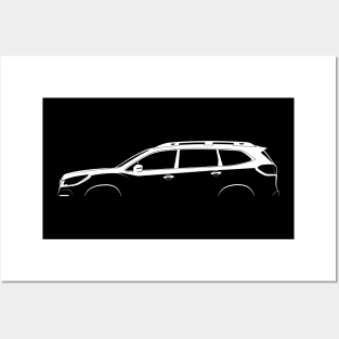 Subaru Ascent Silhouette Posters and Art